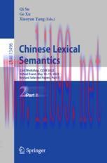 [PDF]Chinese Lexical Semantics: 23rd Workshop, CLSW 2022, Virtual Event, May 14–15, 2022, Revis...