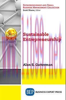 [PDF]Sustainable Entrepreneurship [Alan S. Gutterman]