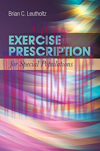 [AME]Exercise Prescription for Special Populations: Chronic Disease, Unique Populations, and Ch...