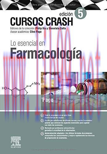 [AME]Cursos Crash Lo esencial en Farmacología (5ª ed.) (Spanish Edition) (Original PDF)