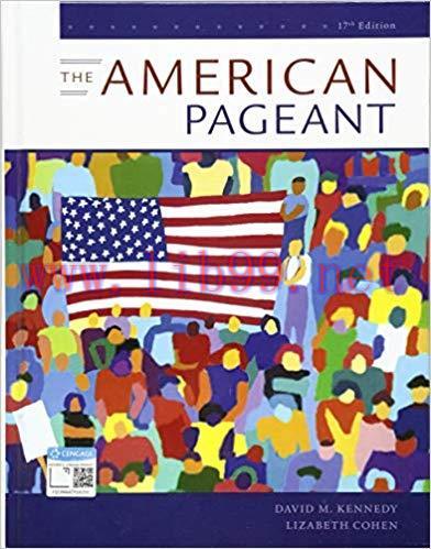 [PDF]American Pageant A History of the American People, 17th Edition [David M. Kennedy]