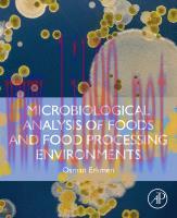 [PDF]Microbiological Analysis of Foods and Food Processing Environments