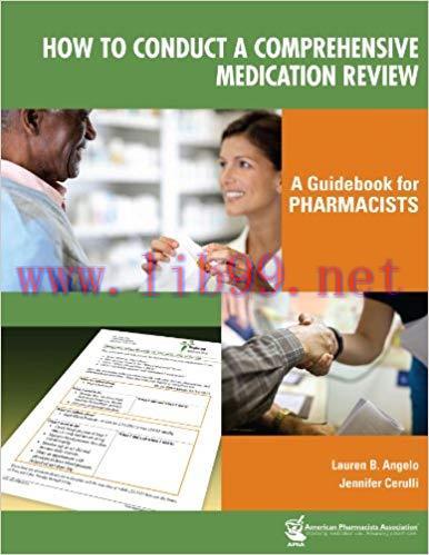 (PDF)How to Conduct a Comprehensive Medication Review: A Guidebook for Pharmacists: A Guidebook...