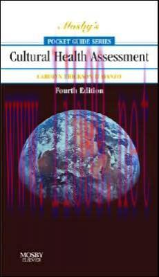 [AME]Mosby's Pocket Guide to Cultural Health Assessment, 4th Edition