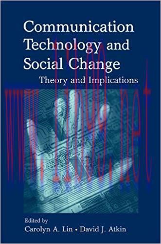 (PDF)Communication Technology and Social Change: Theory and Implications (Routledge Communicati...