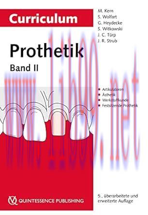 [AME]Curriculum Prothetik: Band 2, 5th Edition (German Edition) (EPUB)
