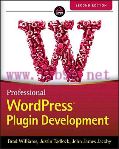 [FOX-Ebook]Professional WordPress Plugin Development, 2nd Edition