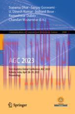 [PDF]AGC 2023: First Analytics Global Conference, AGC 2023, Kolkata, India, April 28–29, 2023, ...