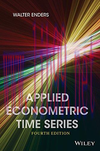 [FOX-Ebook]Applied Econometric Time Series, 4th Edition