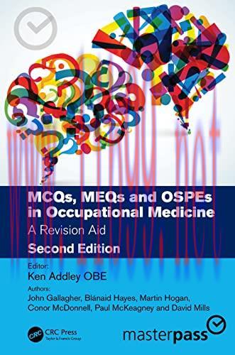 [AME]MCQs, MEQs and OSPEs in Occupational Medicine, 2nd Edition (MasterPass) (Original PDF)
