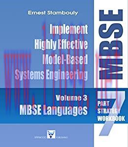 (PDF)MBSE Languages: The MBSE Strategy – Volume 3: Establish a Highly Effective Model-Based Sys...