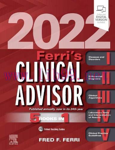 [AME]Ferri’s Clinical Advisor 2022 (True PDF)