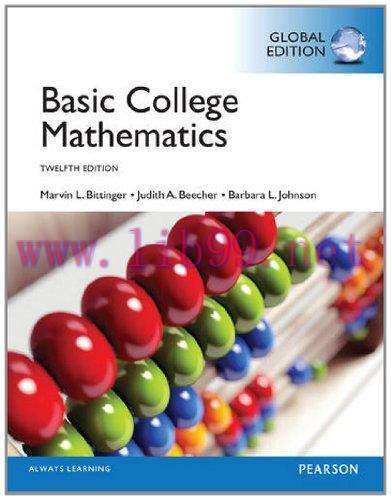 [FOX-Ebook]Basic College Mathematics, Global Edition, 12th edition