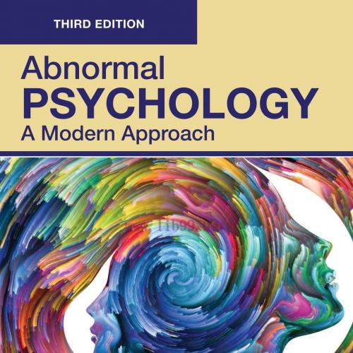 [AME]Abnormal Psychology: A Modern Approach, 3rd Edition (High Quality Image PDF)