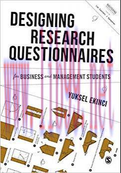 (PDF)Designing Research Questionnaires for Business and Management Students (Mastering Business...
