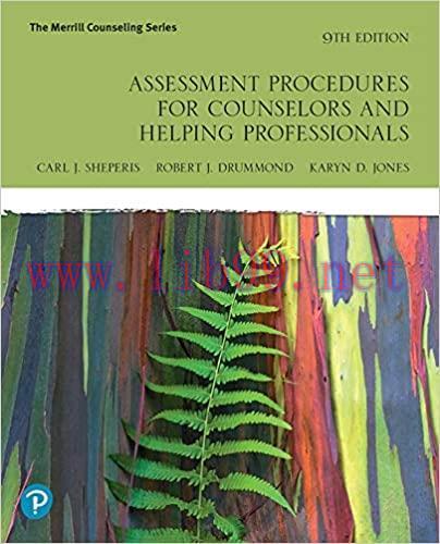 (PDF)Assessment Procedures for Counselors and Helping Professionals (The Merrill Counseling Ser...