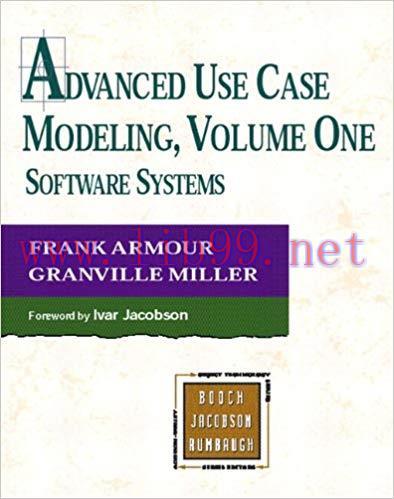 Advanced Use Case Modeling: Software Systems (Addison-Wesley Object Technology Series) 1st Edit...