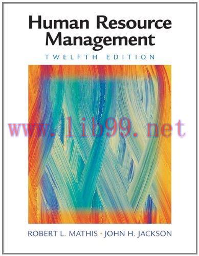 [FOX-Ebook]Human Resource Management, 12th Edition