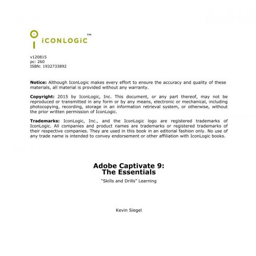 Adobe Captivate 9_ The Essentials