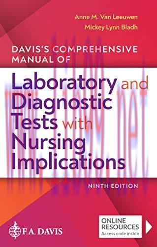 [AME]Davis's Comprehensive Manual of Laboratory and Diagnostic Tests With Nursing Implications,...