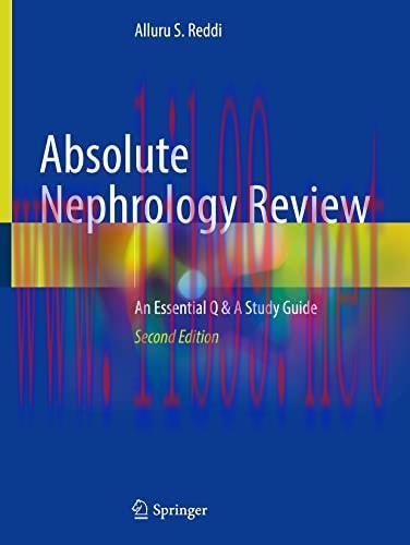 [AME]Absolute Nephrology Review: An Essential Q & A Study Guide, 2nd Edition (EPUB)