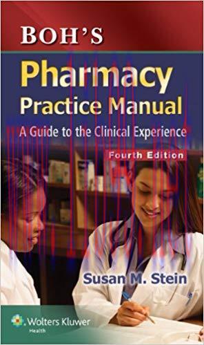 [PDF]Boh’s Pharmacy Practice Manual - A Guide to the Clinical Experience, 4th Edition