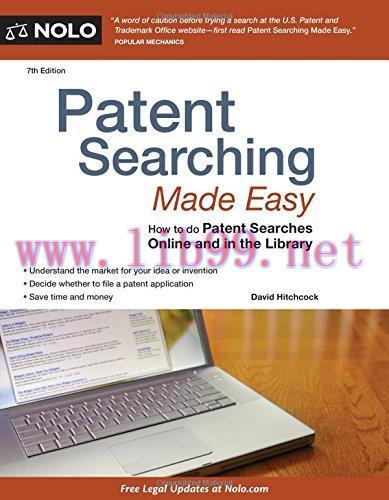 [FOX-Ebook]Patent Searching Made Easy: How to do Patent Searches Online and in the Library, 7th...