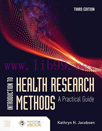 [AME]Introduction to Health Research Methods: A Practical Guide, 3rd Edition (Original PDF)