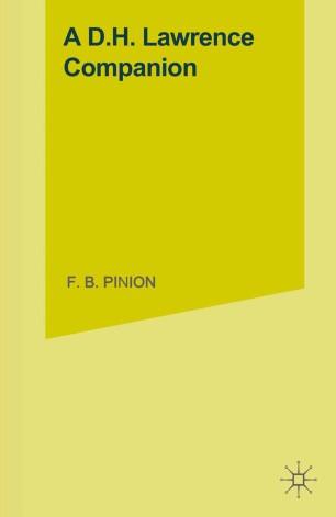A D. H. Lawrence Companion