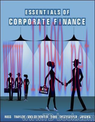 (PDF)Essentials Of Corporate Finance 4th Australian Edition by Stephen A. Ross