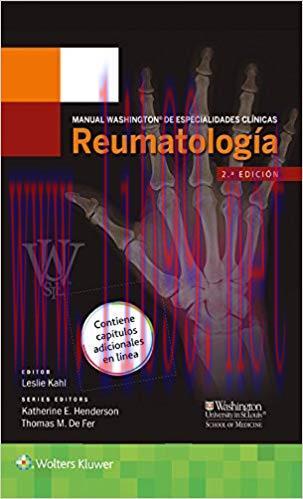 (PDF)Manual Washington de especialidades clínicas. Reumatología, 2e (Spanish Edition) 2nd Editi...
