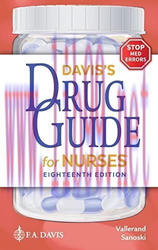 [AME]Davis's Drug Guide for Nurses,18th Edition (EPUB)