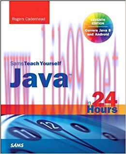 Java in 24 Hours, Sams Teach Yourself (Covering Java 8): Java 24 Hour Sams ePub _7 7th Edition,
