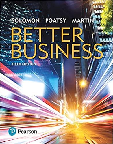 Better Business 5th Edition [Michael R. Solomon]