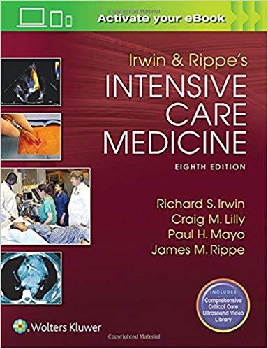 Irwin and Rippe’s Intensive Care Medicine 8th Edition (PEF+EPUB)