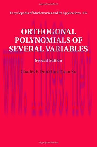 [FOX-Ebook]Orthogonal Polynomials of Several Variables, 2nd Edition