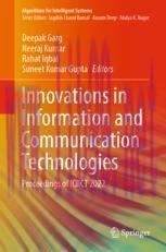 [PDF]Innovations in Information and Communication Technologies: Proceedings of ICIICT 2022