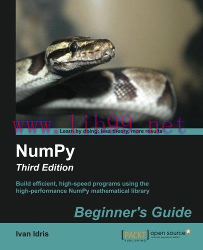 [FOX-Ebook]Numpy Beginner's Guide, 3rd Edition