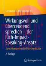 [PDF]Wirkungsvoll und überzeugend sprechen – der Rich-Impact-Speaking-Ansatz: Sprechkompetenz f...
