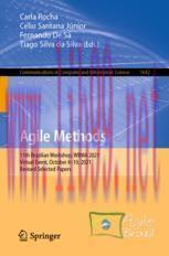 [PDF]Agile Methods: 11th Brazilian Workshop, WBMA 2021, Virtual Event, October 8–10, 2021, Revi...