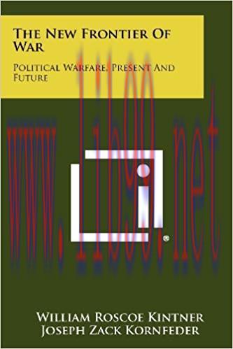 (PDF)The New Frontier of War: Political Warfare, Present and Future
