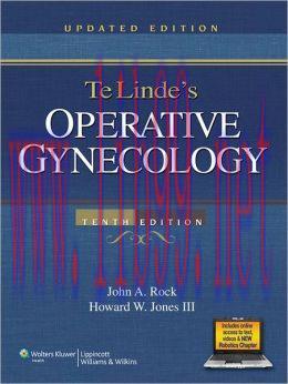 [AME]TeLinde's Operative Gynecology, 10th Edition (Original PDF)