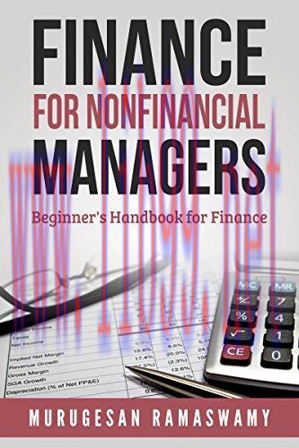 (PDF)Finance For Nonfinancial Managers: Finance Beginner’s Handbook, Finance for Non-financial ...