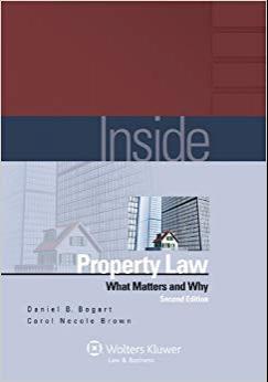 (PDF)Inside Property Law What Matters & Why, Second Edition 2nd Edition
