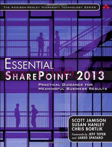 [FOX-Ebook]Essential SharePoint 2013, 3rd Edition