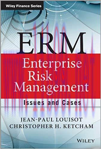 (PDF)ERM – Enterprise Risk Management: Issues and Cases (The Wiley Finance Series) 1st Edition