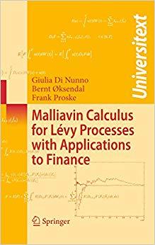 (PDF)Malliavin Calculus for Lévy Processes with Applications to Finance (Universitext) 1st Corr...