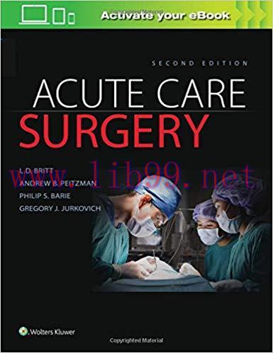 [PDF]Acute Care Surgery Second Edition