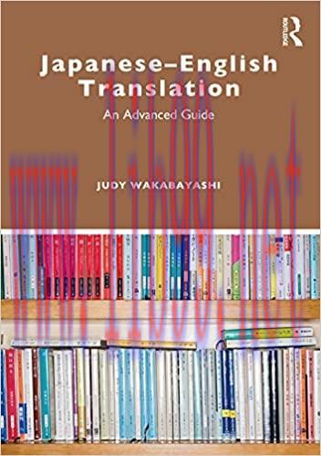 (PDF)Japanese–English Translation: An Advanced Guide