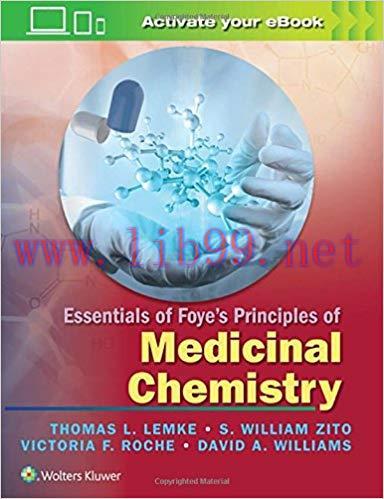 [PDF]Essentials of Foye’s Principles of Medicinal Chemistry